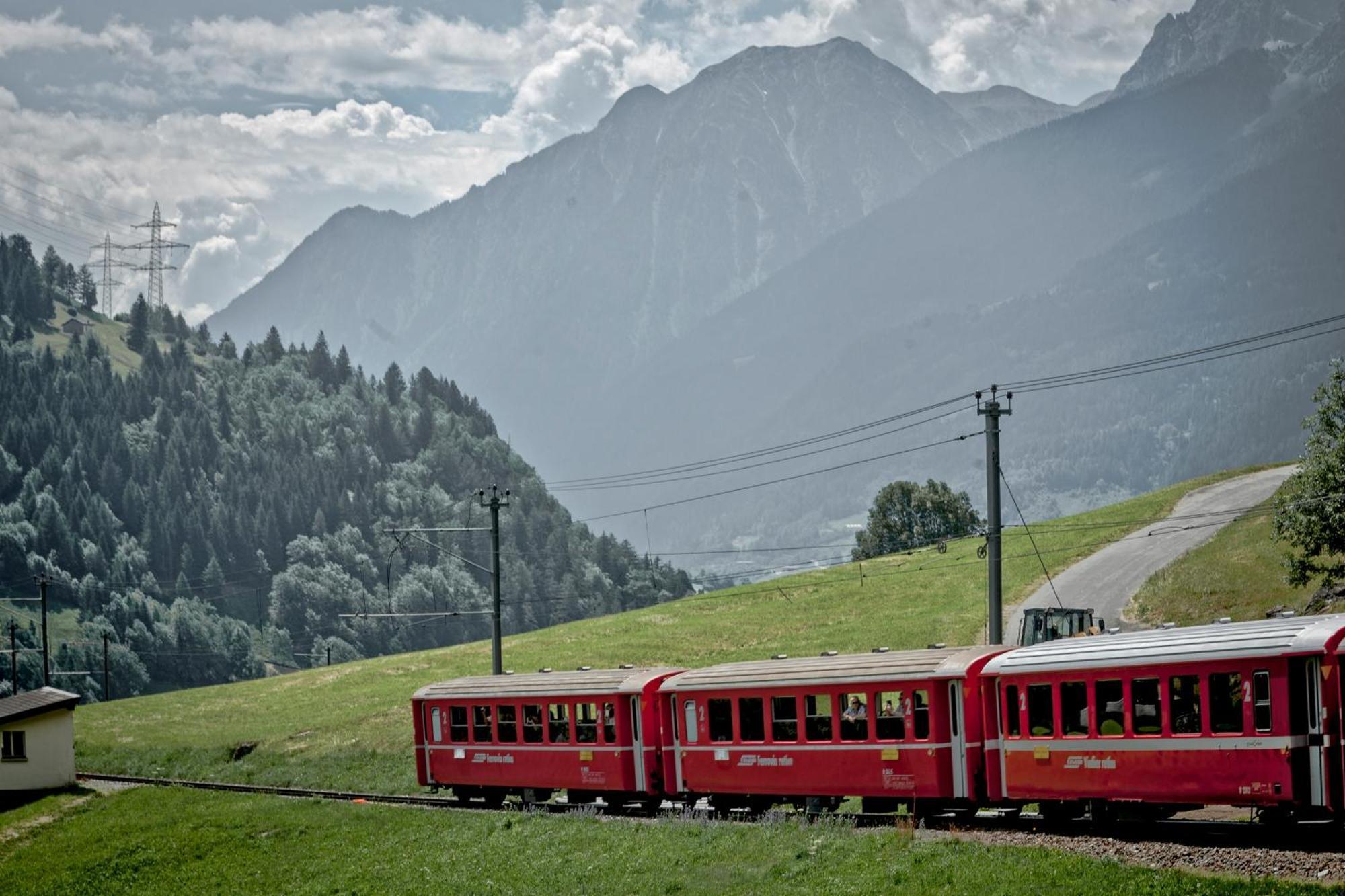 Ristorante Pensione Chalet Stazione Поскьяво Экстерьер фото