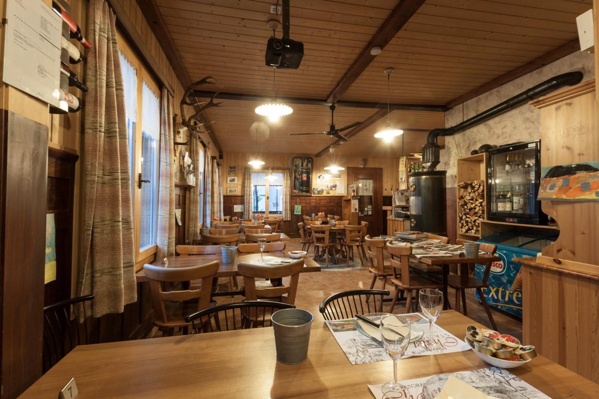 Ristorante Pensione Chalet Stazione Поскьяво Экстерьер фото