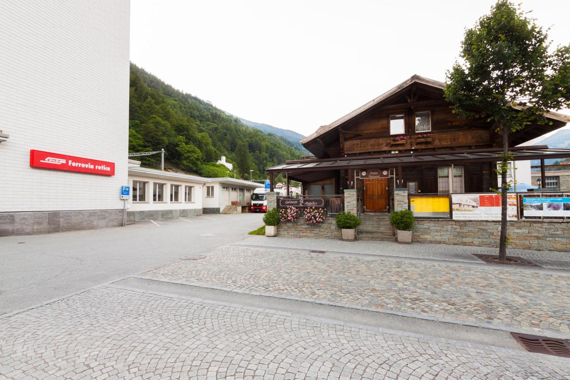 Ristorante Pensione Chalet Stazione Поскьяво Экстерьер фото