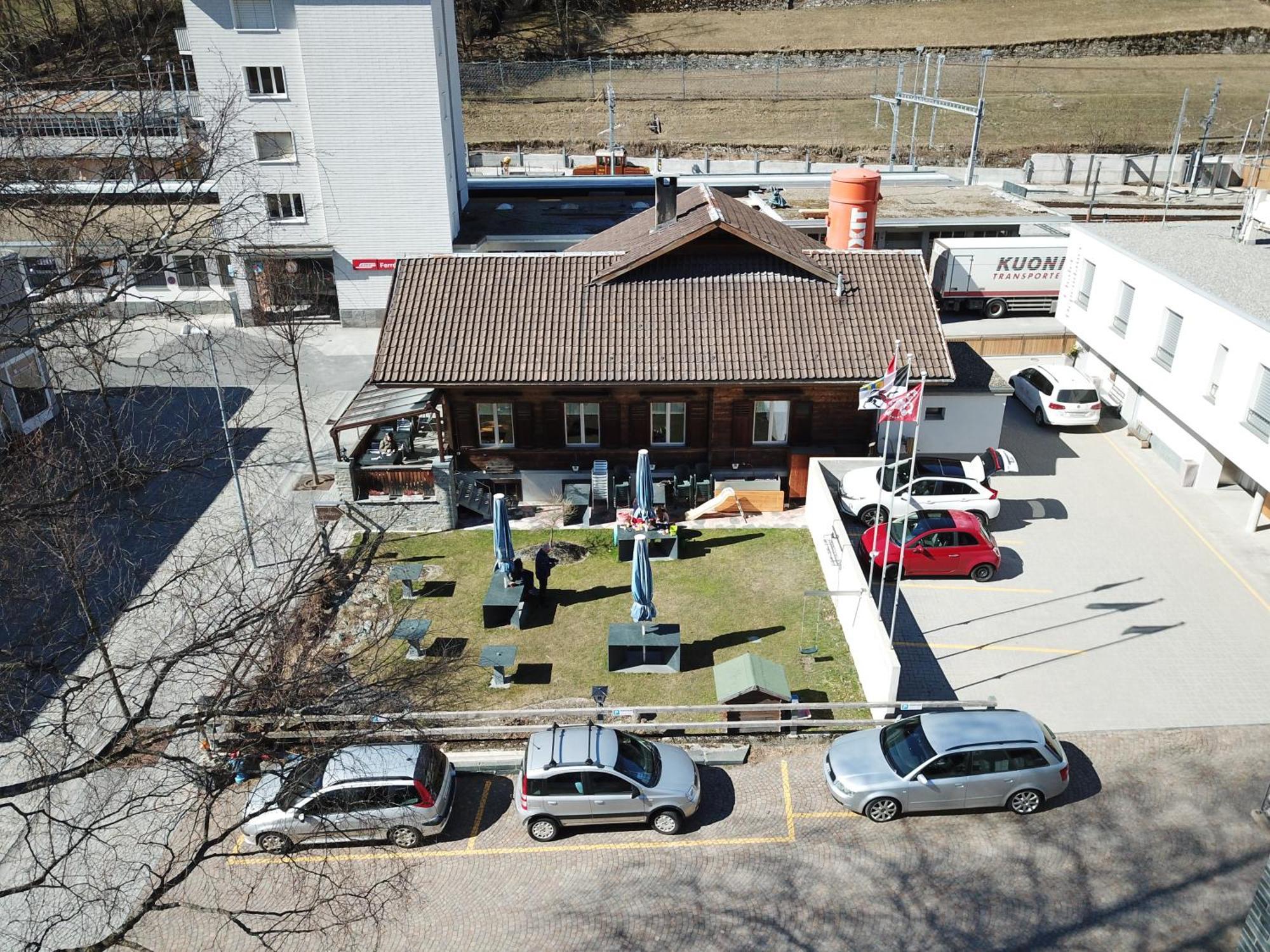 Ristorante Pensione Chalet Stazione Поскьяво Экстерьер фото